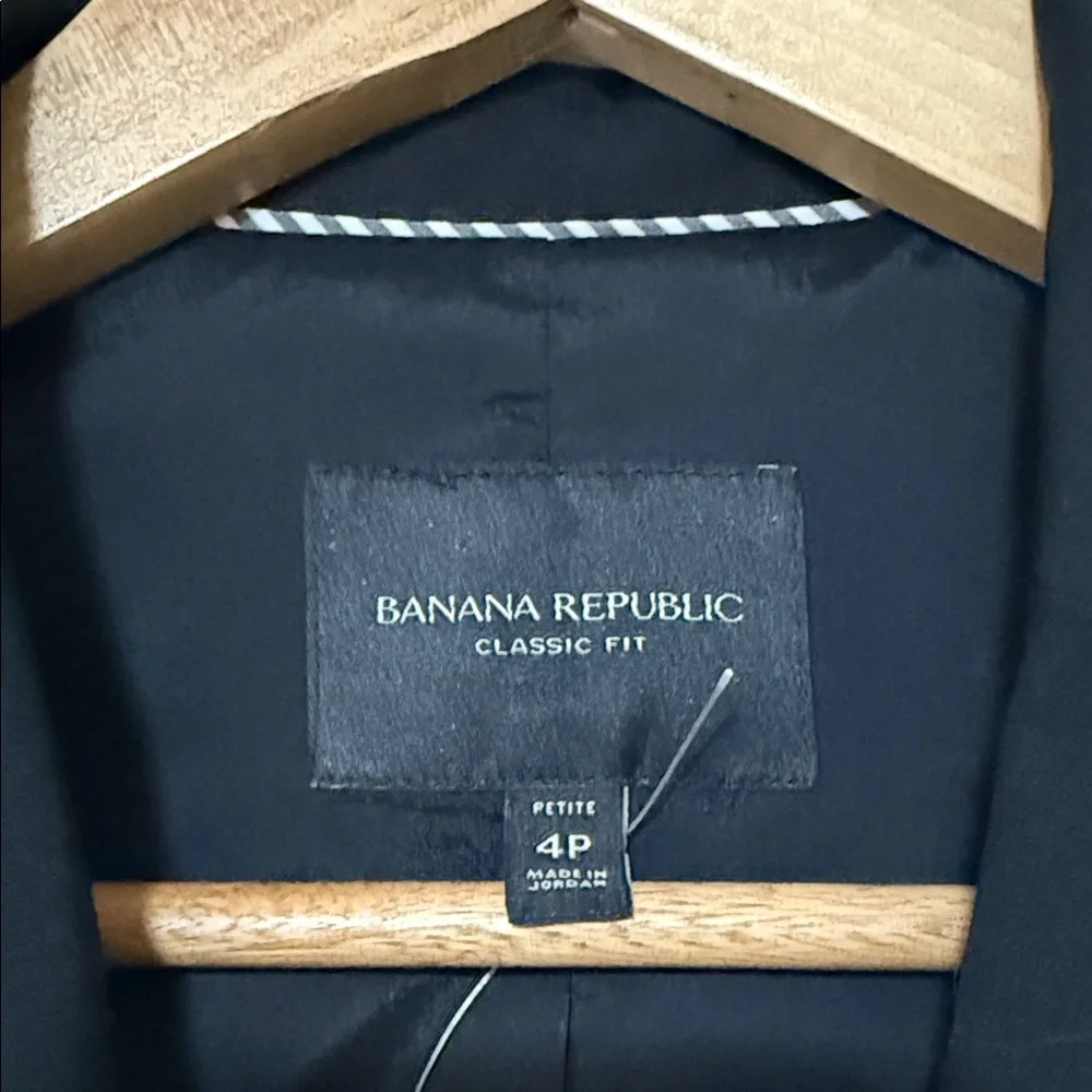 NWOT Banana Republic Marrotto Women's Black Blazer - Picture 5 of 6